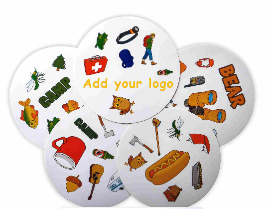 Kundenspezifische Druckhersteller-Party, die Familienpaar-Papierkarte spielt